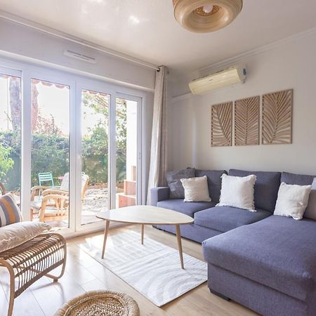 Beauvallon Plage - Magnifique T2 Avec Jardin, Proche Centre, Mer Antibes Exterior photo