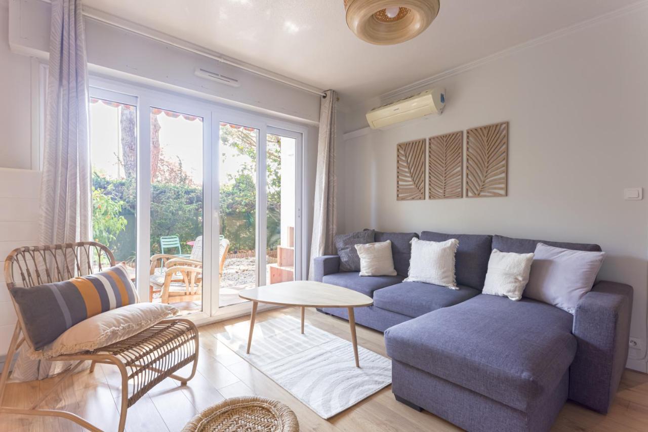 Beauvallon Plage - Magnifique T2 Avec Jardin, Proche Centre, Mer Antibes Exterior photo